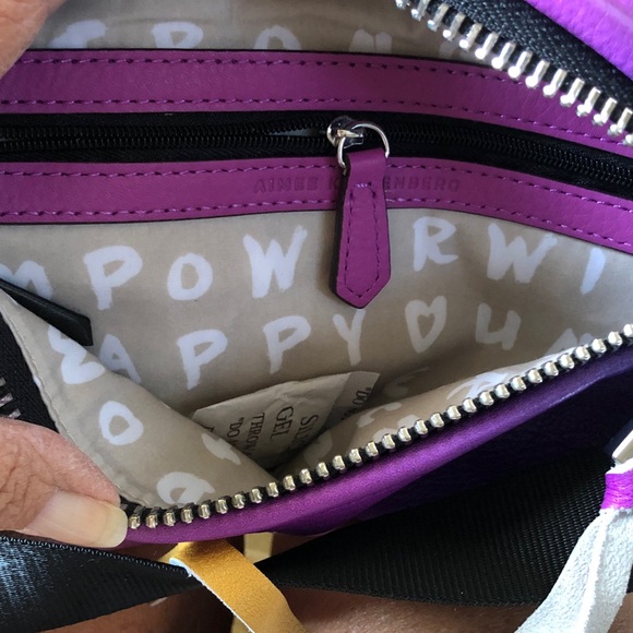 NWT Aimee Kestenberg Genuine Leather Convertible Belt/Crossbody Bag - Picture 8 of 10